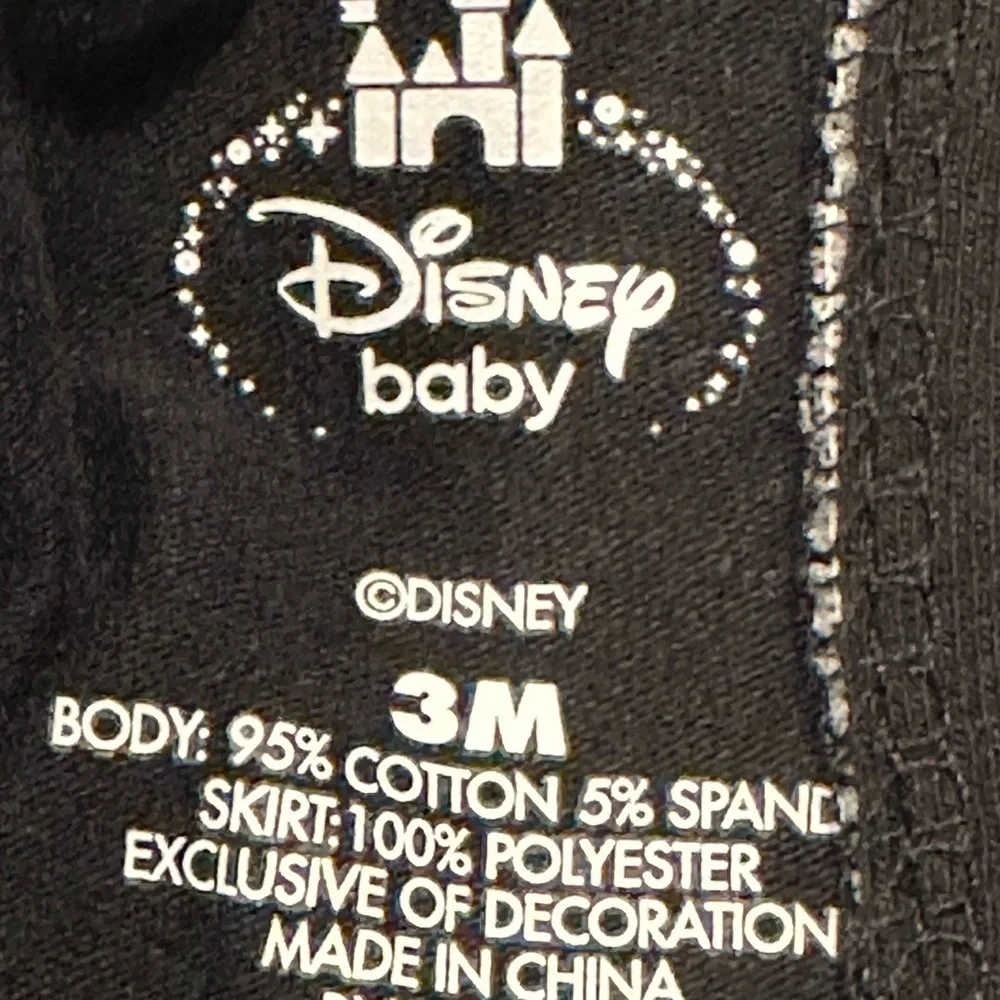 Disney Baby Minnie Mouse Tutu Onesie Bodysuit Red Polka Dot Skirt 3M Halloween